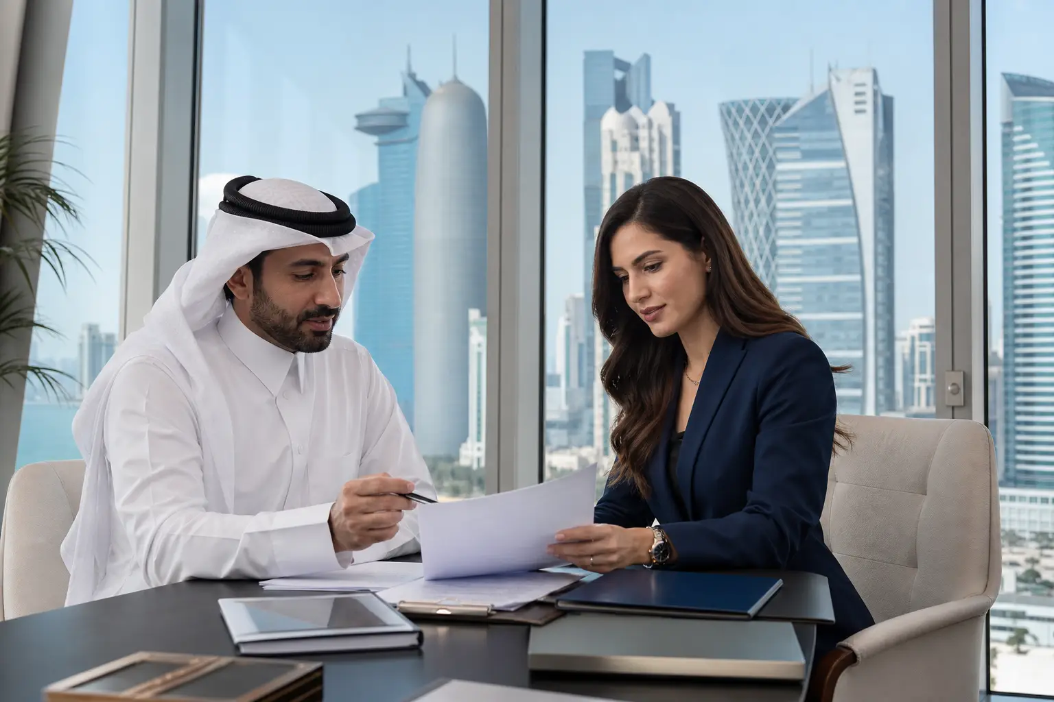 Professional business consultation in Doha, Qatar
